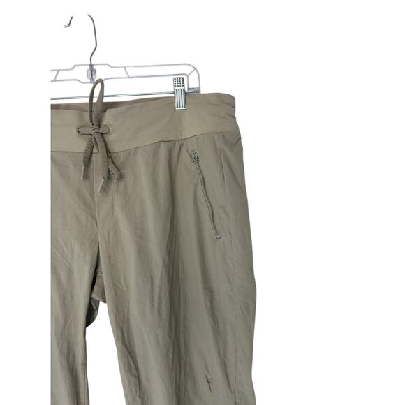 Athleta Tan Workout Athleisure Trekkie North High Rise Jogger Pant Size 16 - Picture 6 of 12
